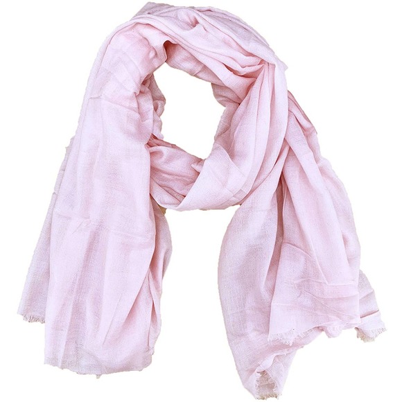 Yarnz Accessories - Yarnz New York Pink 100% Wool Pattern Scarf 52x80